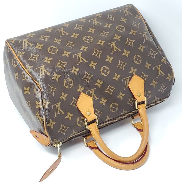 Louis Vuitton Monogram Speedy 30 Boston Hand bag - Picture 11 of 16